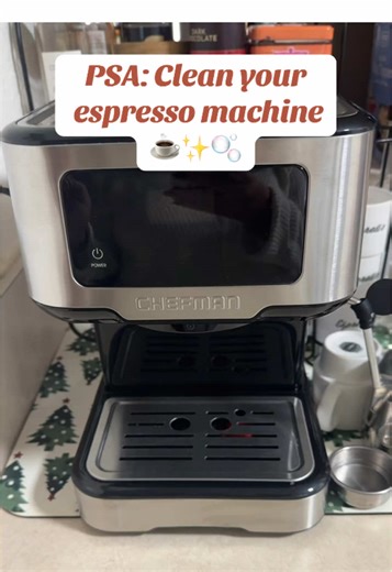 Cómo limpiar tu máquina de espresso Chefman