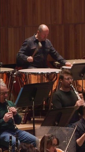Berlioz: Symphony fantastique (Ending) Timpani cross-stick moment #timpani #classicalmusic #berlioz