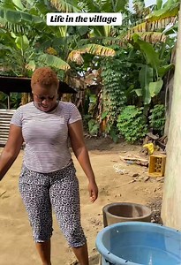 Grinding Fufu After 3 Days Soaking: Village Lifestyle Vlog