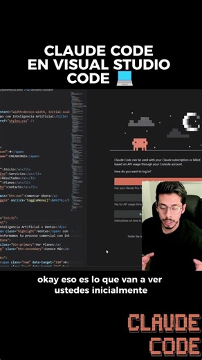 FÁCIL Claude Code en Visual Studio Code 🚀