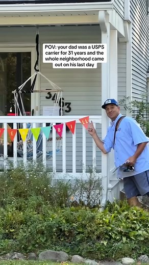 Mailman celebrates final day on the job after 31 years_ 💞 | Wonder Scope