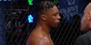 MMA fighter's eye popped out when he got hit and blew his nose