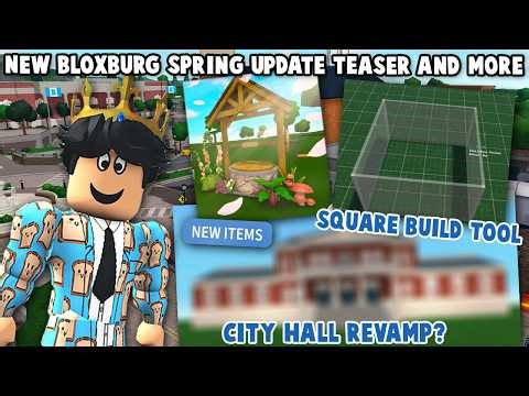 BIG BLOXBURG UPDATES COMING! ELDER LIFE, BUILD MODE IMPROVEMENTS, CITY HALL REVAMP AND MORE!