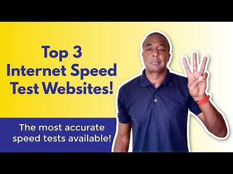 Top 3 Internet speed test websites