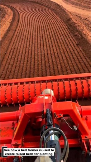 Soil Bed Preparation with Bed Former