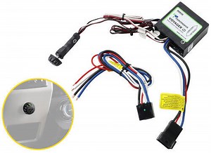2021 GMC Sierra 1500 Tekonsha Voyager iD Brake Controller w/ Custom Harness - Dash Knob - Up to 3 Ax