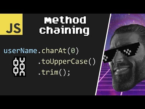 Method chaining in JavaScript ⛓️【1 minute】