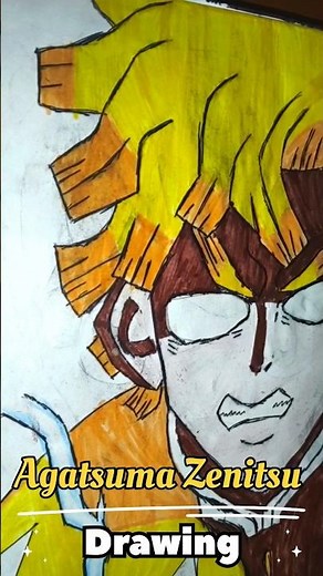 How to Draw Zenitsu (Beginner Tutorial)