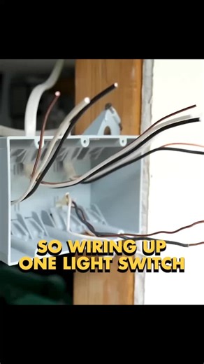 How Do They Wire Multiple Switches with Just One Hot Wire? Most People Don’t Know This! #repair #diy #crafts