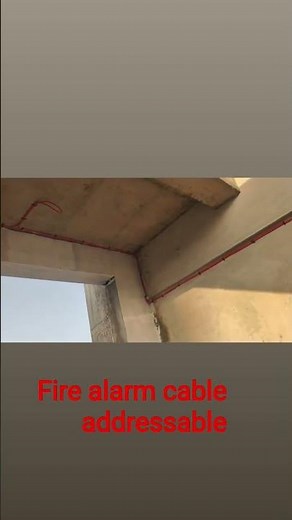Addressable Fire Alarm System Cable Work 🔥 Honeywell System Installation Demo | Total Tech Services