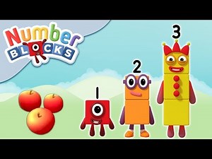 ‪@Numberblocks‬- Counting Apples | Learn to Count
