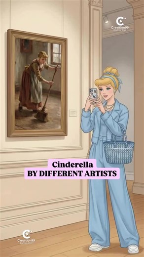 Cinderella in Diverse Art Styles: A Visual Journey