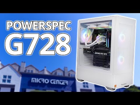 PowerSpec G728 Prebuilt Gaming PC from Micro Center