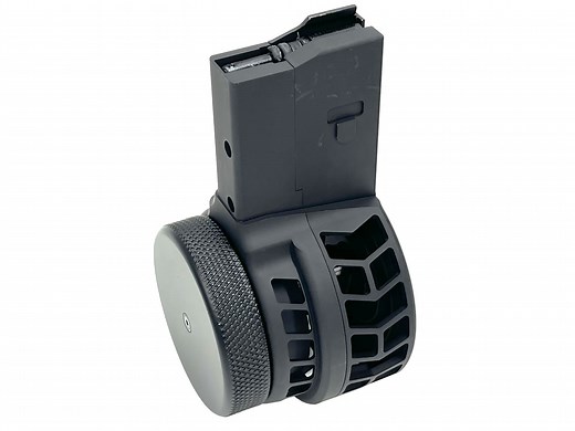 50 Round 223/556 Drum Magazine – Chevron Pattern