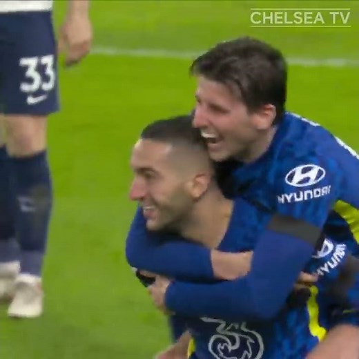 Hakim Ziyech's Wonder Goal vs Tottenham Hotspur | All The Angles #shorts