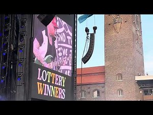 The Lottery Winners ~ UFO ~ 7/8-25 Stockholm Stadion #thelotterywinners