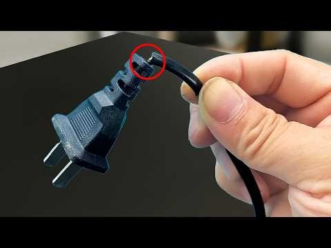 Don’t Throw Away Broken Electrical Plugs! This Repair Trick Electricians Don’t Want You to Know!