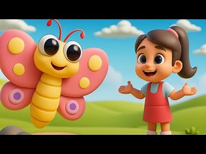 Titli Hn Mai Titli Hn | Hindi Nursery Rhyme For Kids | Butterfly Poem