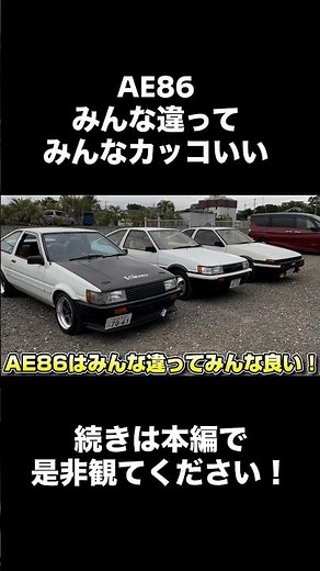 Every AE86 Is Different! A Thorough Comparison of the Levin and Trueno!