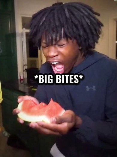 Rakai Finished The Watermelon In 10 Seconds 🤣💀