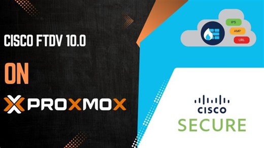 Installing Cisco Secure Firewall Virtual 10.0 (FTDv) on Proxmox | Hamidreza Taghipour
