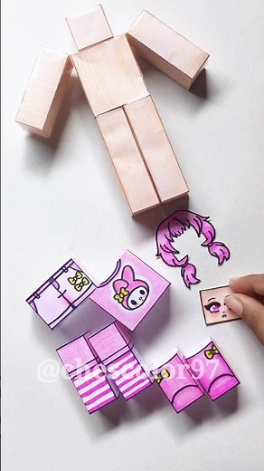 Roblox My Melody Paper Dolls Dress Up! 💕✨