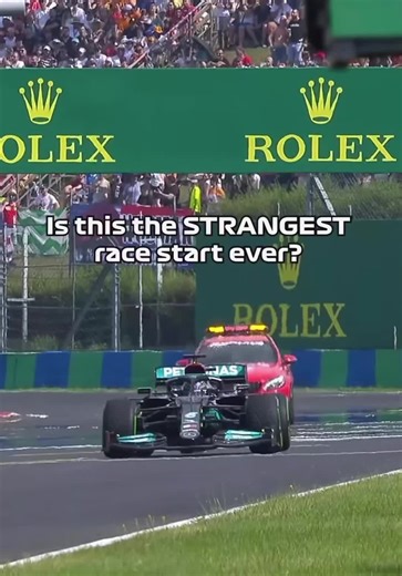 Only one car on the grid #f1 #formel1 #lewishamilton #fyp #viral