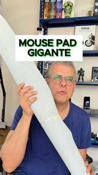 Mouse Pad Gigante pra mesa feita de porta