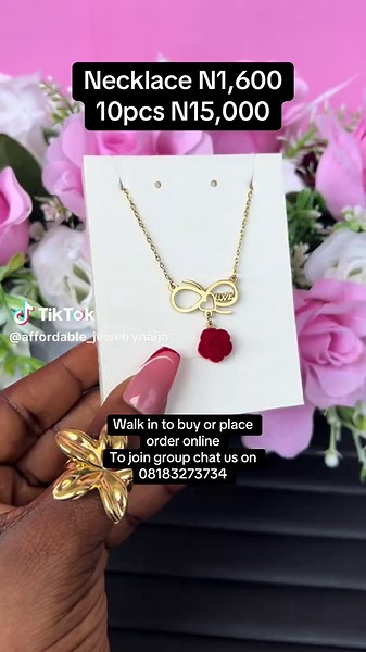 ONE OF OUR HIGHEST DEMAND ITS NOW AVAILABLE ALSO IN NEW DESIGNS NECKLACE EACH :N1,600 10pcs for N15,000 To place order chat us on 08183273734 #wholesaler #jewelrytrend2024 #wholesalerinlagos#jewelrywholesaler#wristwatchwholesaler wholesale jewelry box props wholesale jewelry in lagos wholesale jewelry vendors in nigeria wholesale jewelry vendors wholesale jewelry in ibadan wholesale jewelry supplies wholesale jewelry supplier wholesale jewelry beginner package wholesale jewelry in abuja wholesal