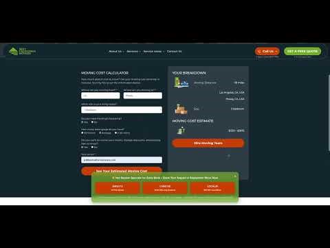 Moving Cost Calculator Review