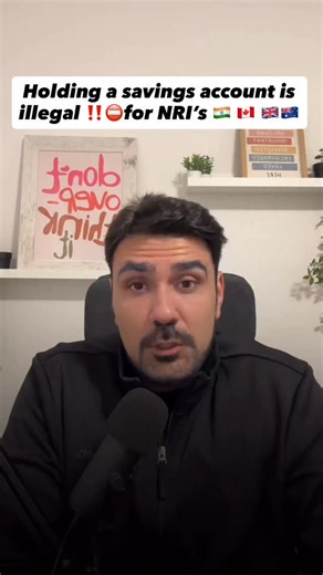 Vidur Syal | First Gen Immigrant 🇨🇦 on Instagram: "NRE & NRO Accounts: What Every Indian in Canada MUST Know 🇮🇳🇨🇦 Still using your regular Indian savings account? You’re breaking the law. THE PENALTY: • Fine up to 3X your account balance • OR ₹2 lakh minimum • PLUS ₹5,000/day until fixed THE SOLUTION: NRE Account: ✅ For Canadian salary/foreign income ✅ Tax-free interest ✅ Transfer ANY amount back to Canada ✅ Can’t convert existing account - must open new NRO Account: ✅ For Indian income (r