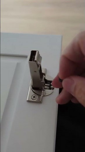 How to stop cabinet door at 90 degrees. - Blum hinge limiter for frameless cabinets