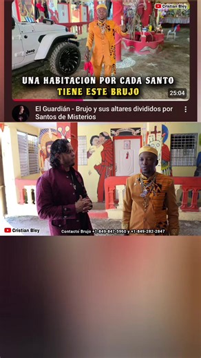 Brujo y sus altares: Consultas y misterios revelados