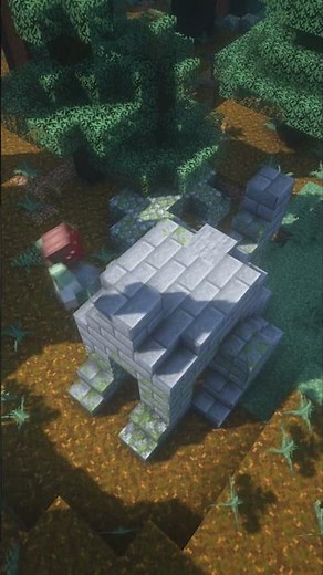 Building a chonky Cat Statue in Minecraft v1! [tutorial + download]