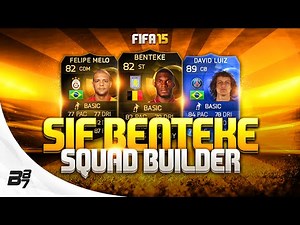 SUPER SWEATY SIF BENTEKE SQUAD BUILDER | FIFA 15 ULTIMATE TEAM