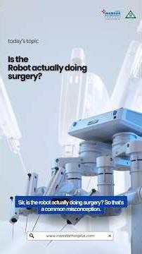 🤔 Robotic Surgery: Is It the Robot or the Surgeon? 🏥 Robotic Surgery Myth vs Reality – Watch This!