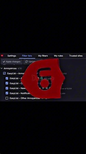 Ublock origin edit 👅💦 |@Mr.Larp | Hashtags: #larp #opsec #techtips #edit #ublockorigin