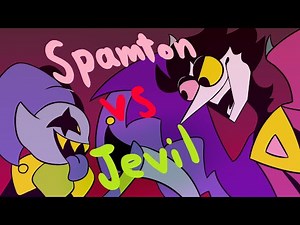 Spamton Vs. Jevil - Deltarune Animation