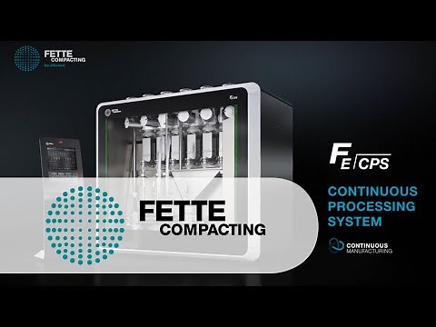 Continuous Processing System FE CPS | Fette Compacting