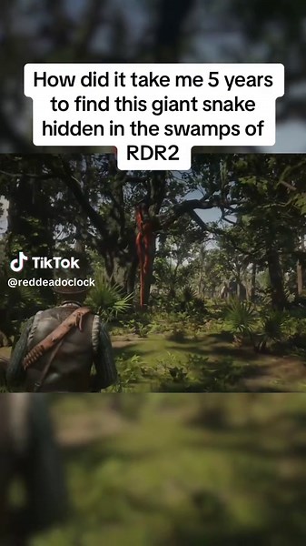 Exploring the Mysterious Giant Snake in RDR2 Swamps