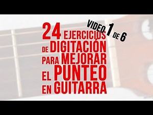 1/6. Guitar Picking Exercises to Improve Your Picking Skills. All Finger Combinations. Picking Co...