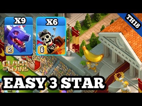 Dragon dragon rider with invisibility spell attack I best th18 attack strategy coc