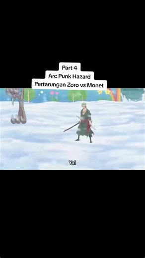 Zoro vs Monet: Pertarungan Epik di Arc Punk Hazard