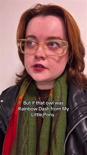 20% “hoo”ler🦉 #voiceactor#rainbowdash#mlp#mylittlepony#impression