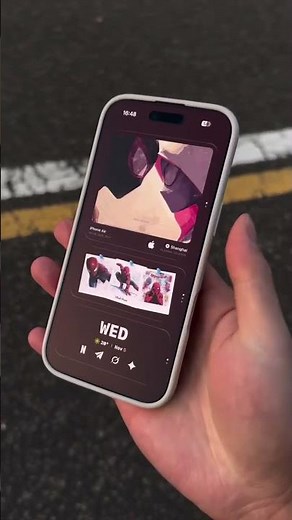 iPhone Lock Screen with Depth Effect | Aesthetic iOS Setup 💥