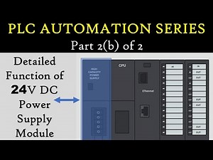 PLC Tutorial Explained Function of Power Supply Module