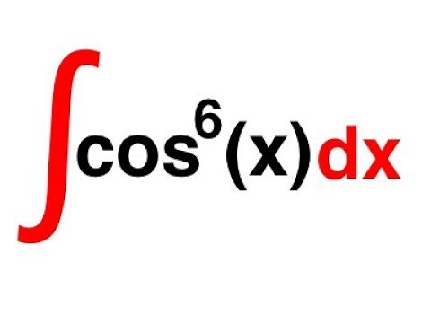 integral of cos^6(x)