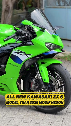 Edisi Nitip Jual, 3xx Juta New Livery Low Odo 547 KM Modif Hedon 95 Juta ‼️ All New Kawasaki ZX 6R Last Livery Model Year 2026. NIK (2025) Full Paper ATPM Plat B (DKI) Tax On. Low Odo 547 KM Asesoris : - Arrow Exhaust 3/4 - Front Brakes Brembo Caliper - Rear Brakes Brembo P2 Caliper - Selang Rem Hel - Master Rem Brembo RCS 19 Corsa Corta - Master Kopling Accossato - Steering Damper Ohlins - Bracket Steering Damper GP Tech - Tabung Minyak Rem Lightech CNC - Baut Full Titanium Blue - Holder Handph
