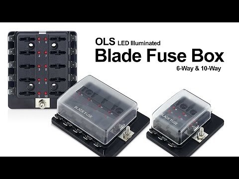 How To: OLS ATC/ATO LED Illuminated Fuse Box Usage & Installation (PSZACCEPS051H/PSZACCEPS052H)