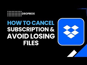 How to Cancel Dropbox Subscription & Avoid Losing Files | Step-by-Step 2026